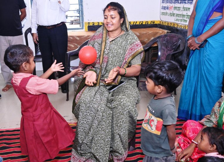 महिला एवं बाल विकास मंत्री का सरगुजा संभाग प्रवास