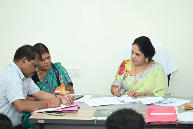 महापौर मीनल चौबे ने दीपावली के पूर्व रायपुर में स्ट्रीट लाईट व्यवस्था सुधारकर सुचारू बनाने दिये निर्देश