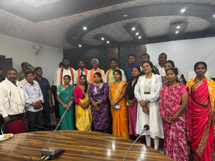 सांसद खेल महोत्सव को लेकर जगदलपुर जनपद कार्यालय में हुई बैठक