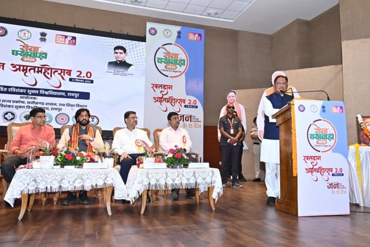 शिक्षा ही सफलता की कुंजी, सेवा ही जीवन का आधार : मुख्यमंत्री  विष्णुदेव साय