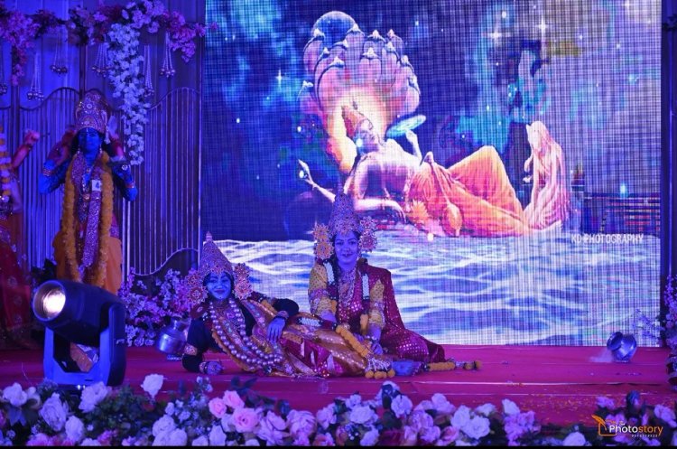 देव लोक की लीला का दर्शन हुआ: अग्रवाल सभा द्वारा आयोजित अग्रसेन जयंती  के द्वितीय दिवस के कार्यक्रम आज अग्रसेन धाम मै सम्पन्न हुए