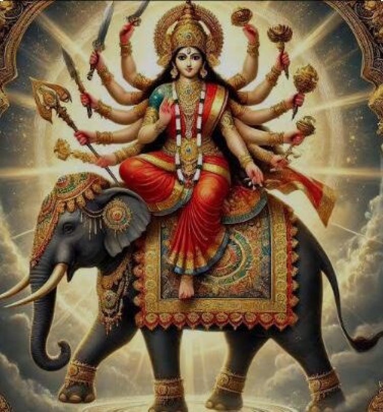 इस बार गज में सवार होकर आएंगी मां दुर्गा, जानिएं क्या है इसका शुभ संकेत और किसमें होगी विदाई