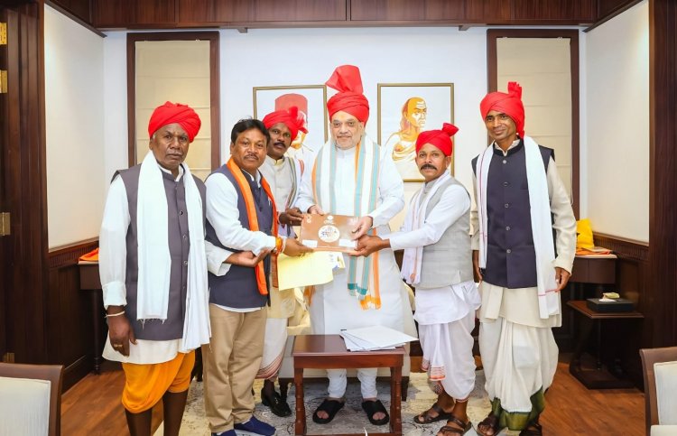 बस्तर दशहरा में केंद्रीय गृहमंत्री अमित शाह को स्नेहपूर्ण आमंत्रण,मुरिया दरबार का आयोजन 4 अक्टूबर को सिरहासार भवन में