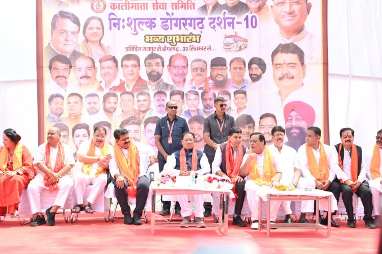 कालीमाता सेवा समिति द्वारा निःशुल्क बस सेवा पूरे नवरात्रि में नौ दिन तक चलेगी जन-जन की आस्था को मिला सहारा : नवरात्र में श्रद्धालुओं के लिए नि:शुल्क बस सेवा