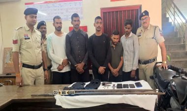 CG ब्रेकिंग : NSUI छात्र नेता समेत 5 आरोपी गिरफ्तार, इस बड़े कांड को दिया अंजाम, जाने क्या है पूरा मामला…..