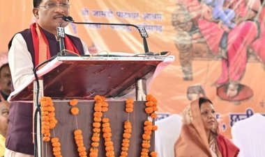 संतों के आशीर्वाद और जनसहयोग से छत्तीसगढ़ आगे बढ़ रहा है विकास और आस्था के मार्ग पर - मुख्यमंत्री  विष्णुदेव साय
