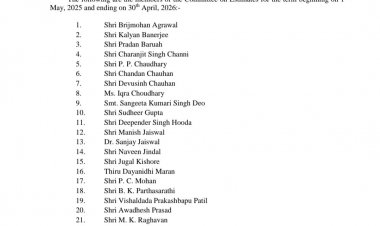 सांसद बृजमोहन अग्रवाल को मिली बड़ी जिम्मेदारी, बने संसद की प्राक्कलन समिति Estimates Committee के सदस्य