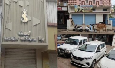 BREAKING : सराफा व्यापारी के घर ईओडब्ल्यू-एसीबी का छापा, घर और दुकान पहुंची चार गाड़ियों में अधिकारियों की टीम