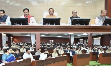 Collector-SP Conference : कलेक्टर-SP कॉन्फ्रेंस का दूसरा दिन, CM कर रहे कानून व्यवस्था की समीक्षा…