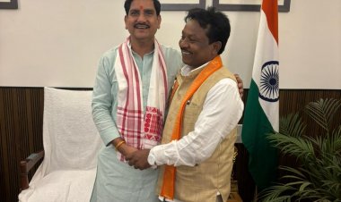 दिल्ली प्रवास के दौरान बस्तर सांसद महेश कश्यप की केंद्रीय राज्य मंत्री तोखन साहू से सौजन्य भेंट, बस्तर के विकास मॉडल पर हुई विस्तृत चर्चा