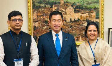 महापौर मीनल की अंतर्राष्ट्रीय मेयर्स फोरम में तीसरे दिन सक्रिय भागीदारी, इंदौर महापौर सहित जापान के सांसद से भविष्य के शहरी विकास के अवसरों पर की चर्चा, जापान में बसे हिन्दू स्वयंसेवकों से मुलाकात