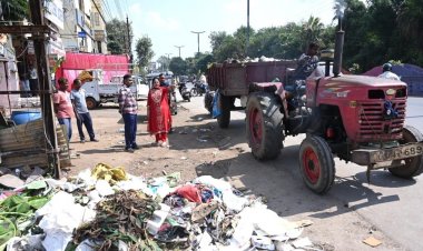 गंदगी देखकर नाराज हुई महापौर मीनल चौबे