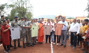 उप मुख्यमंत्री श्री शर्मा ने सुदूर वनांचल ग्राम कच्चापाल में बस्तर ओलंपिक 2025 का किया शुभारंभ