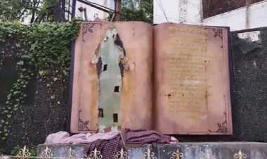 छत्तीसगढ़ महतारी की मूर्ति खंडित, वीआईपी चौक पर क्रांति सेना का हंगामा और प्रदर्शन...पुलिस ने दर्ज की FIR