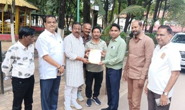 छत्तीसगढ़ महतारी की मूर्ति तोड़े जाने की निंदनीय घटना पर कांग्रेस का आक्रोश —