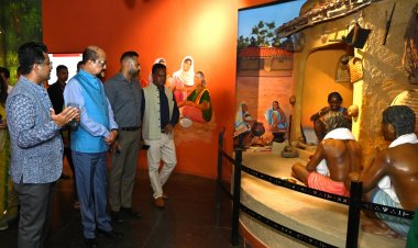 राज्यपाल रमेन डेका ने भव्य जनजातीय संग्रहालय का लिया जायजा