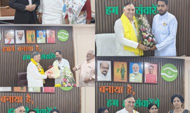 राज्यमंत्री का दर्जा प्राप्त लोकेश कावड़िया ने किया नवनिर्मित कार्यालय का उद्घाटन