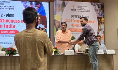 चेंबर प्रतिनिधि मंडल ”एमएसएमई संवाद:कॉस्ट एंड कॉम्पिटेटिवनेस ऑफ एमएसएमई इन इंडिया” कार्यक्रम में हुए उपस्थित