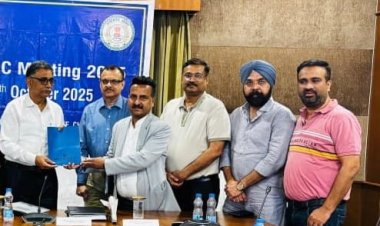 जीएसटी विभाग की तीसरी ग्रीवेंस रिड्रेसल कमेटी (जीआरसी) मीटिंग में चेम्बर प्रतिनिधिमंडल हुआ शामिल,