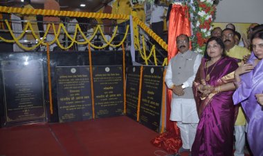 उप मुख्यमंत्री  अरुण साव ने लोरमी के भव्य मानस मंच के जीर्णोद्धार कार्य का किया लोकार्पण