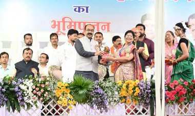 उप मुख्यमंत्री  अरुण साव द्वारा कुम्हारी को 16 करोड़ के विकास कार्यों की सौगातें