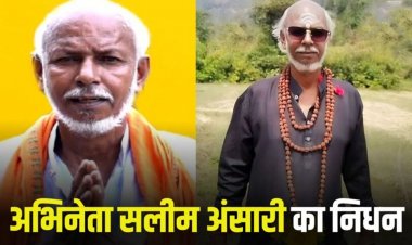 छत्तीसगढ़ के जाने-माने अभिनेता सलीम अंसारी का निधन, छॉलीवुड में शोक की लहर