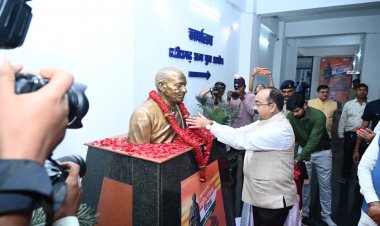 उप मुख्यमंत्री अरुण साव ने मुख्यमंत्री विष्णु देव साय की उपस्थिति में भारत रत्न सरदार वल्लभ भाई पटेल जी की 150वीं  जयंती पर की बड़ी घोषणा