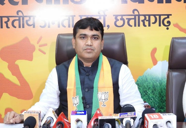 कांग्रेस का हाथ उनके पार्टी के भीतर के अपराधियों के साथ - डॉ. नवीन मार्कण्डेय