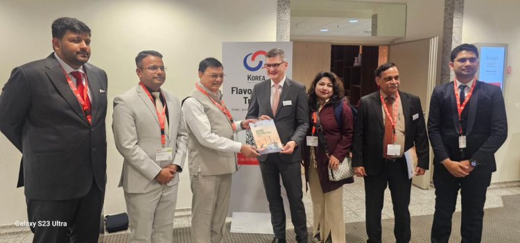 जर्मनी में विश्व की सबसे बड़े खाद्य प्रदर्शनी में उद्योग मंत्री  लखन लाल देवांगन ने छत्तीसगढ़ का किया प्रतिनिधित्व 