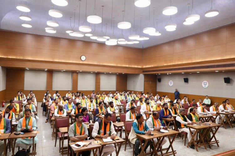 दिल्ली में सरदार@150 एकता मार्च अभियान की राष्ट्रीय कार्यशाला में शामिल हुए छत्तीसगढ़ भाजपा पदाधिकारी