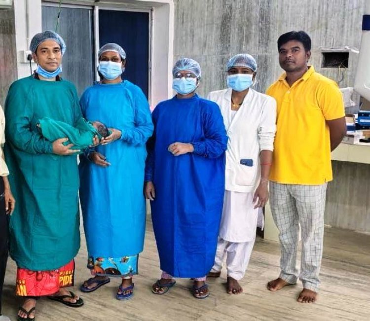 सीएचसी मोहला में हुआ सफल सिजेरियन ऑपरेशन, जच्चा-बच्चा दोनों स्वस्थ