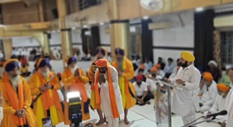 श्री गुरु तेग बहादुर साहिब जी की 350 वीं शहीदी शताब्दी यात्रा का रविवार को स्टेशन रोड गुरुद्वारा रायपुर में हुआ समापन 