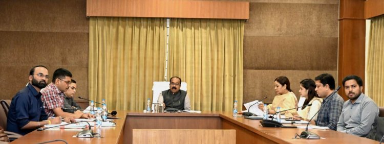 बस्तर ओलंपिक के व्यापक और सुव्यवस्थित आयोजन के लिए विकासखंड स्तरीय आयोजनों पर दें विशेष ध्यान:  अरुण साव