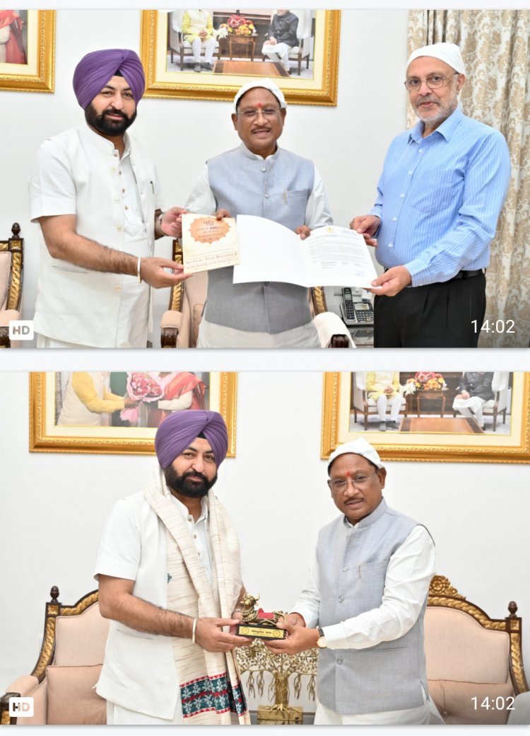 *गुरु तेग बहादुर जी के 350वें शहीदी दिवस पर आयोजित कार्यक्रम में मुख्यमंत्री को आमंत्रण 