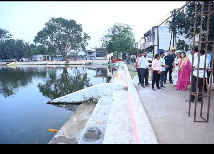 महापौर मीनल चौबे ने सभी श्रद्धालु भक्तजनों को छठ महापर्व पूजा के पावन अवसर पर अग्रिम हार्दिक शुभकामनायें दी