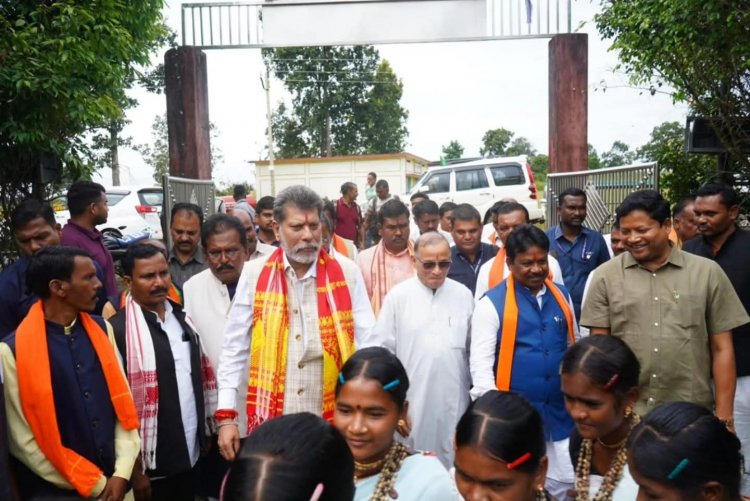 बस्तर संसदीय क्षेत्र में कोलावल और नेतानार संकुल विकास परियोजना का शुभारंभ