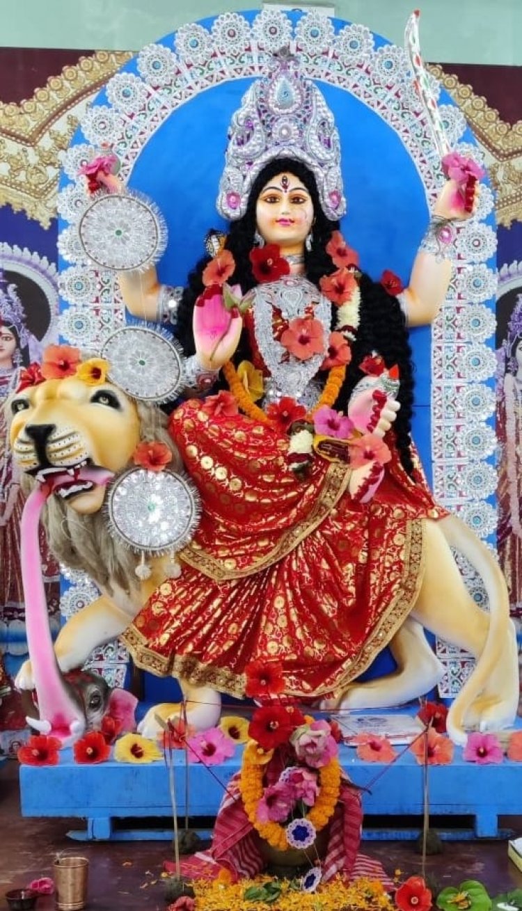 त्रिलोकी मां कालीबाड़ी में जगद्धात्री पूजा का  भव्य आयोजन 30 को