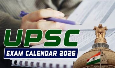 UPSC एग्‍जाम कैलेंडर 2026 जारी, चेक करें 27 भर्ती परीक्षाओं की डेट्स