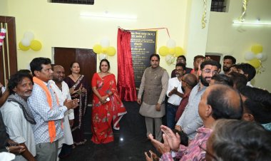 कृष्णानगर सामुदायिक भवन के सामने शीघ्र शेड निर्माण करवाने दिए निर्देश, मितानिन भबन शीघ्र बनाने किया भूमिपूजन