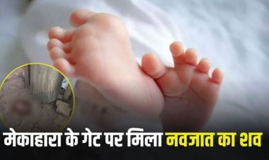 Breaking : रायपुर से दिल दहला देने वाली घटना, मेकाहारा के गेट पर मिला नवजात का शव