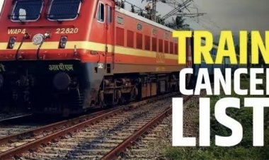 CG Train Cancelled : यात्रीगण कृपया ध्यान दें! ये ट्रेनें हुई कैंसिल, यात्रा करने से पहले जरूर देखें लिस्ट…..