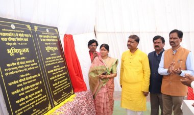 वनमंत्री केदार कश्यप ने नारायणपुर विधानसभा में 11.82 करोड़ रुपये के विकास कार्यों का भूमिपूजन