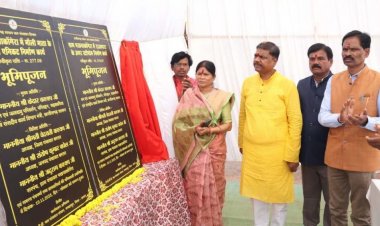 मंत्री केदार कश्यप ने बस्तर में रखी 11 करोड़ 82 लाख रुपए की विकास परियोजनाओं की आधारशिला….