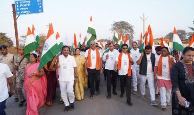 बलौदा बाजार में ‘सरदार 150 @ यूनिटी मार्च पदयात्रा’ का हुआ भव्य आयोजन