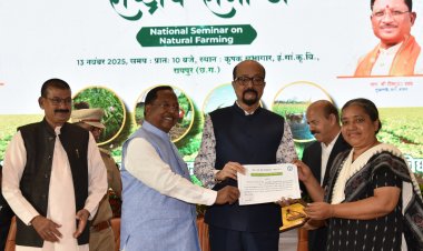 जल संरक्षण, प्राकृतिक और जैविक खेती की ओर बढ़ना आवश्यक : रमेन डेका