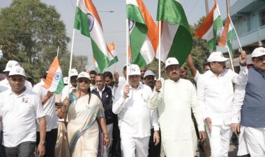 देश की एकता के प्रतीक लौह पुरुष सरदार वल्लभभाई पटेल की 150वीं जयंती पर कोरबा में 'यूनिटी मार्च' का भव्य आयोजन