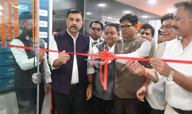 वित्त मंत्री ओ. पी. चौधरी ने किया राज्य जीएसटी विभाग के नये कार्यालय का शुभारंभ