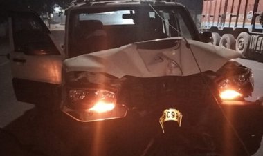 रायपुर में उद्योग मंत्री की पायलट गाड़ी दुर्घटनाग्रस्त, चालक नशे में धुत, जानें कैसे हुआ हादसा