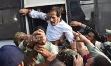 कांग्रेस नेता विकास उपाध्याय को पुलिस ने किया गिरफ्तार, NIT चौपाटी को लेकर मचा बवाल