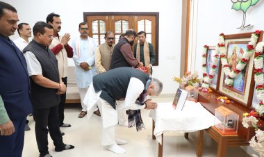 भाजपा कार्यालय में मनाया गया संविधान दिवस